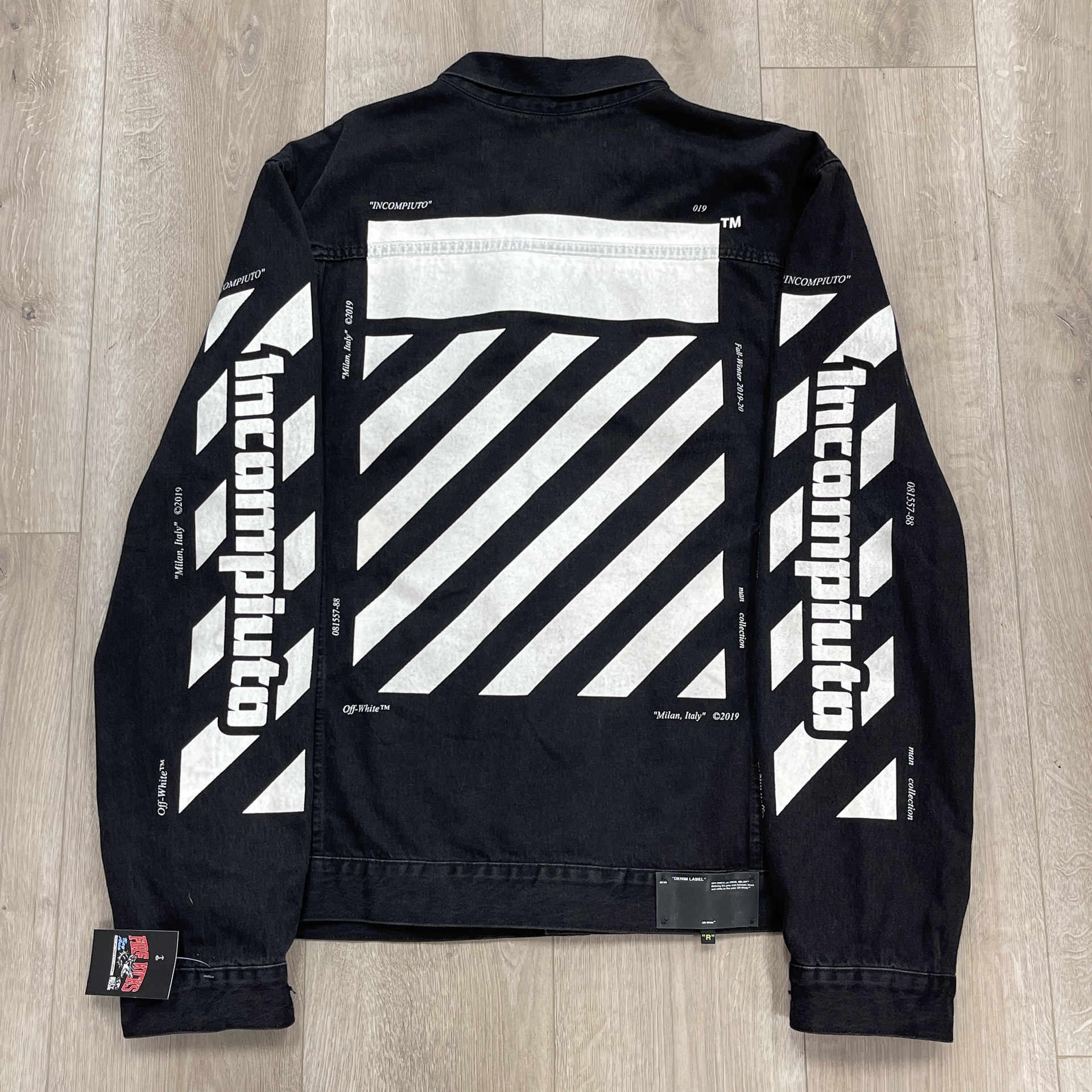 Off-White Incompiuto Denim Jacket • Pre-Owned