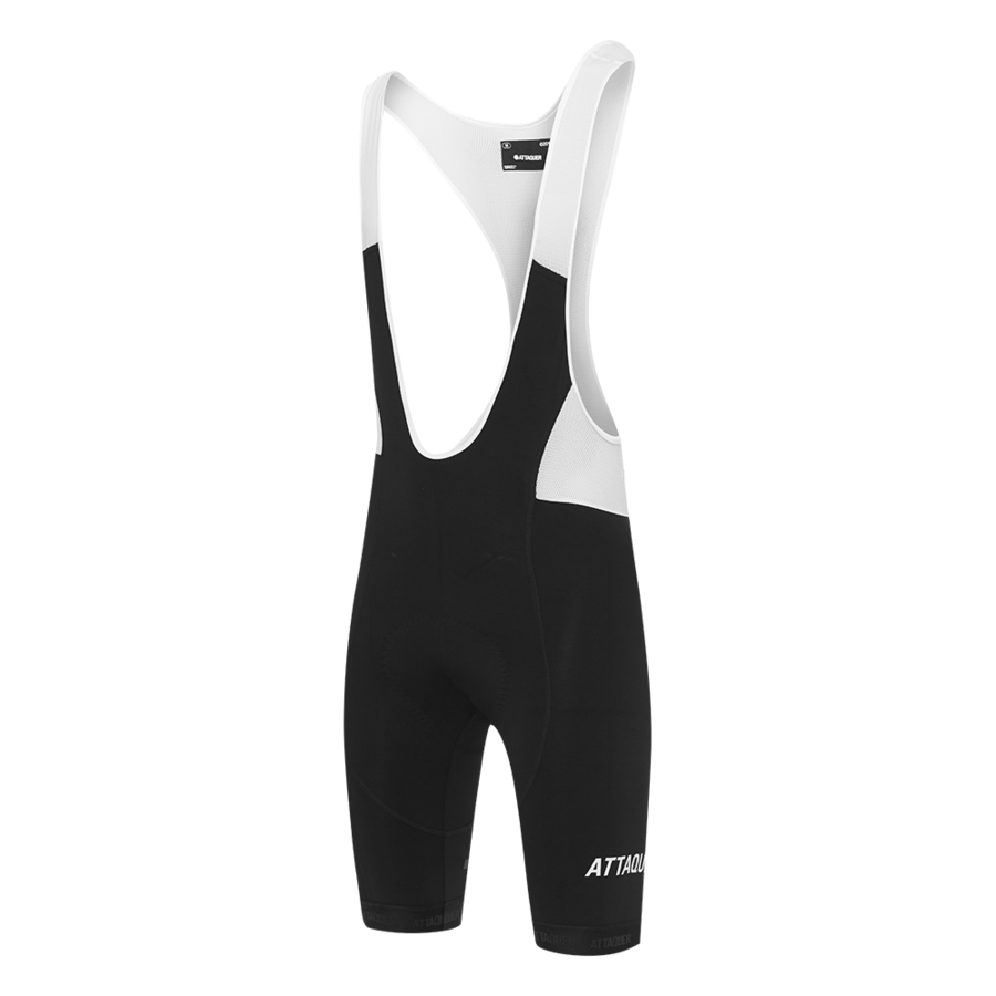 ATQ All Day Cargo bib Short Black/White Logo
