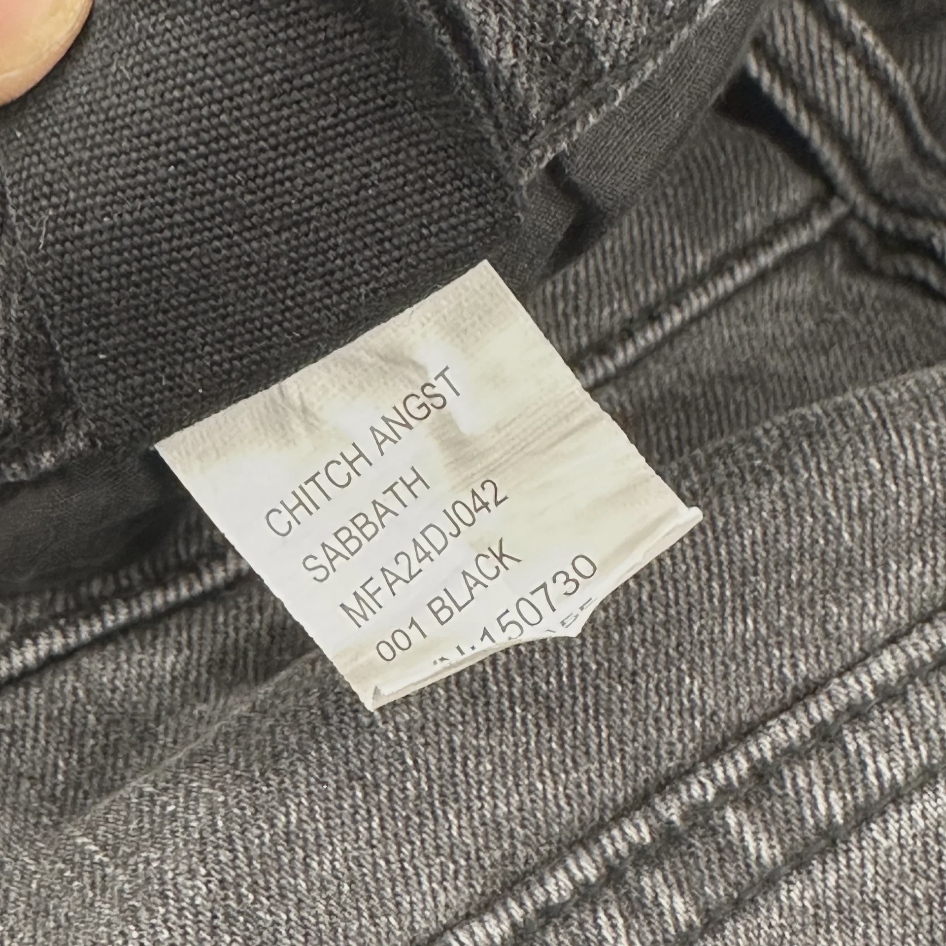 Ksubi Chitch Angst Sabbath • Pre-Owned [9655] - photo 2