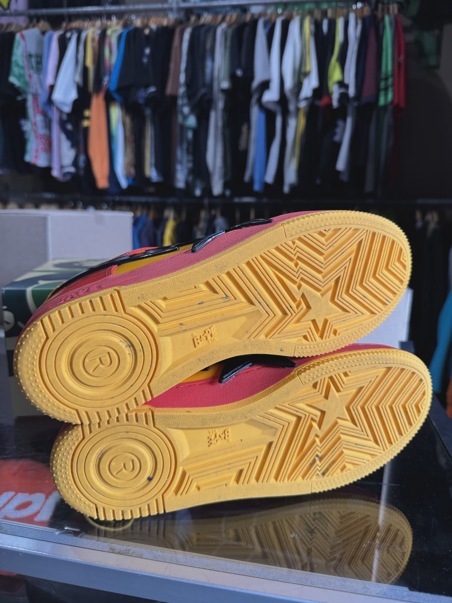 Bape Sta M2 Red Orange • Pre-Owned [9614] - photo 3