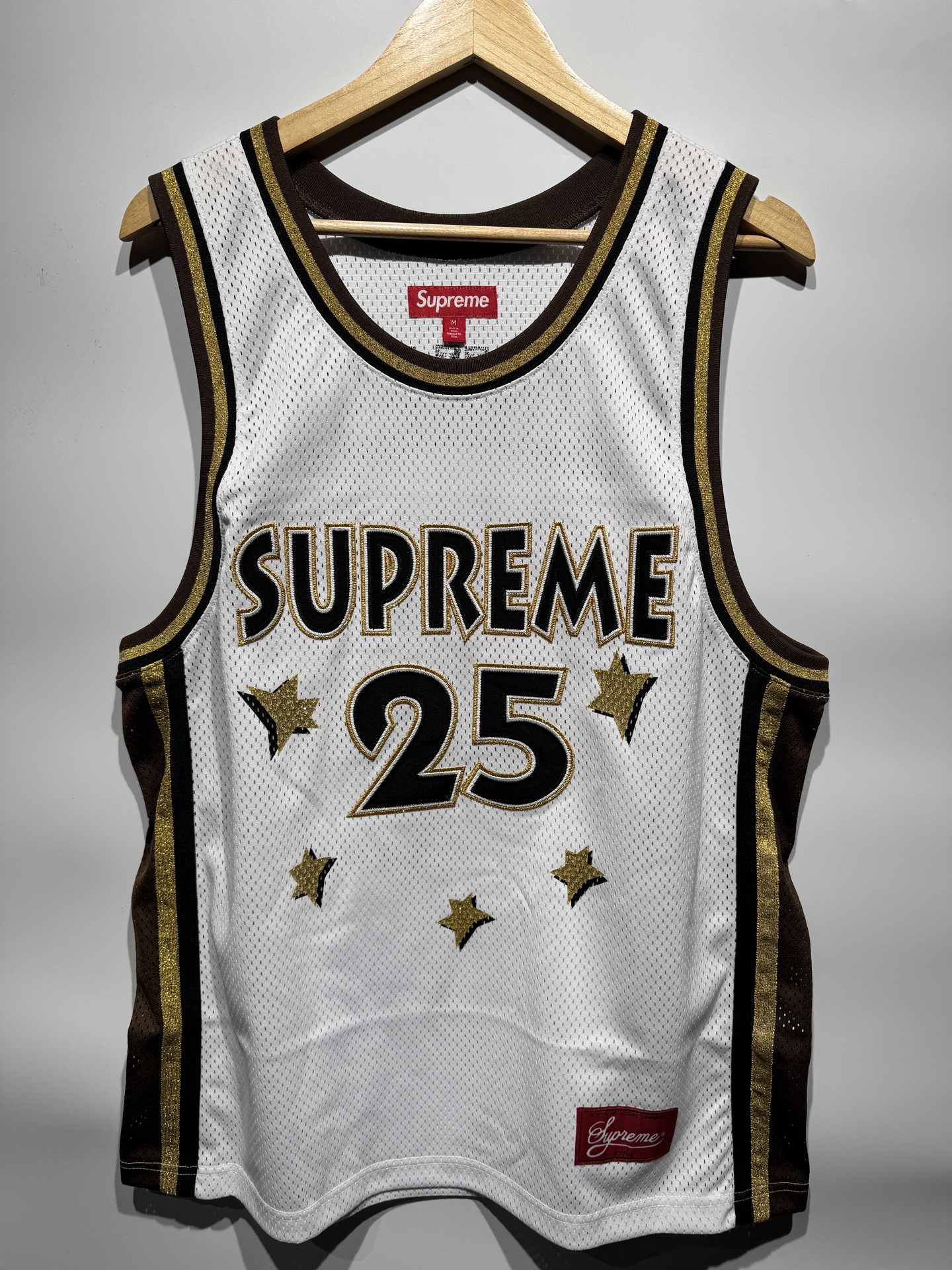 Supreme All Star Basketball Jersey (SS25) White