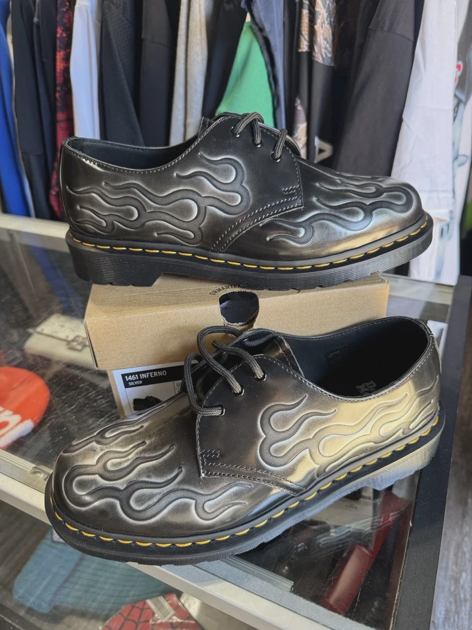 Dr. Martens Dr. Martens 1461 Inferno Flames - Size US M 10