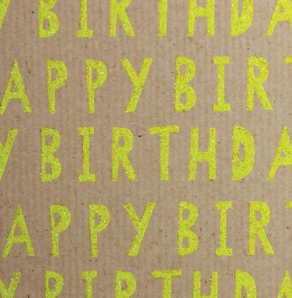 Unique Paper - 2M Roll Wrap Neon Kraft