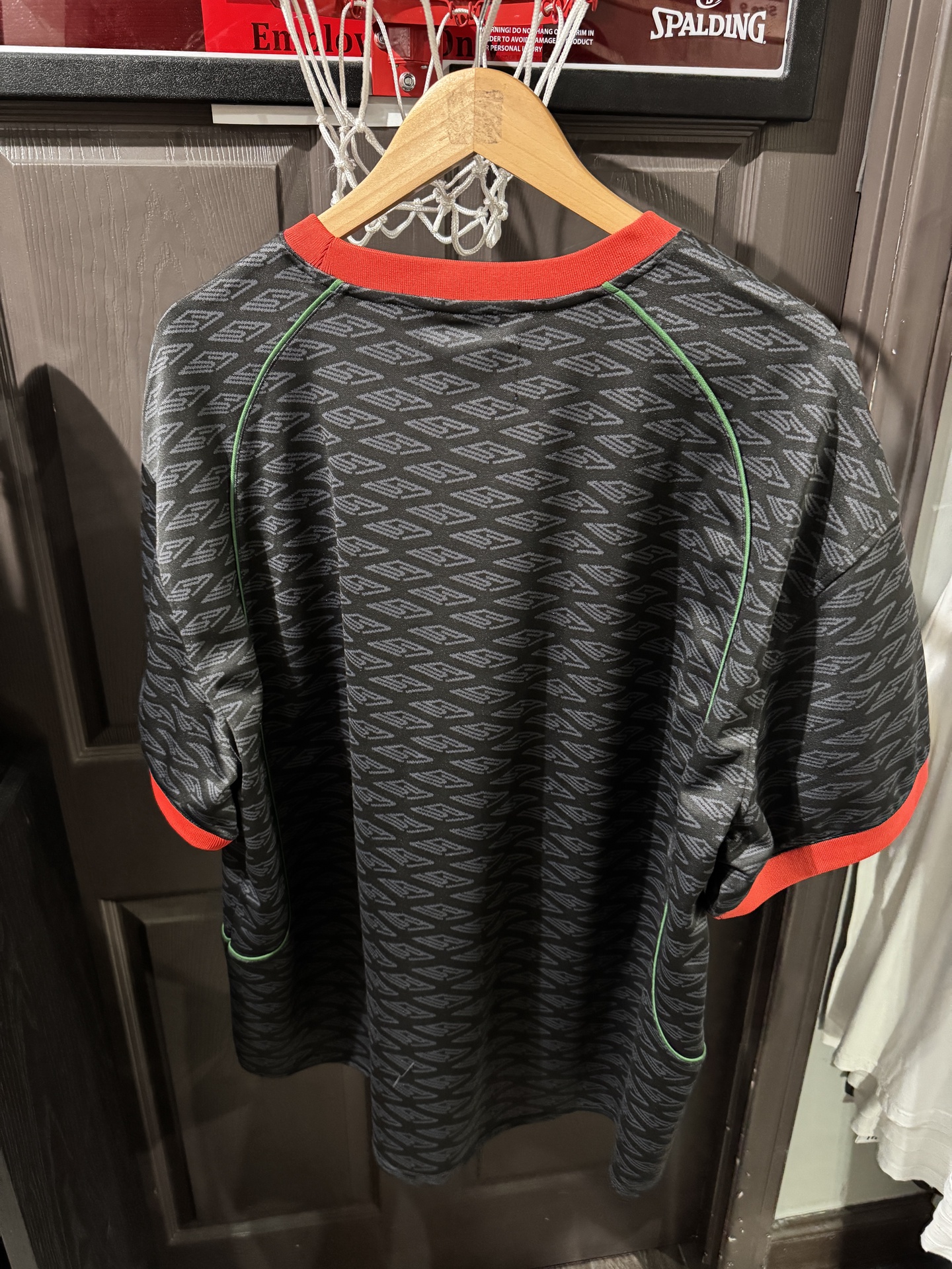 Awake NY Crest Patterned Jersey T-Shirt 2