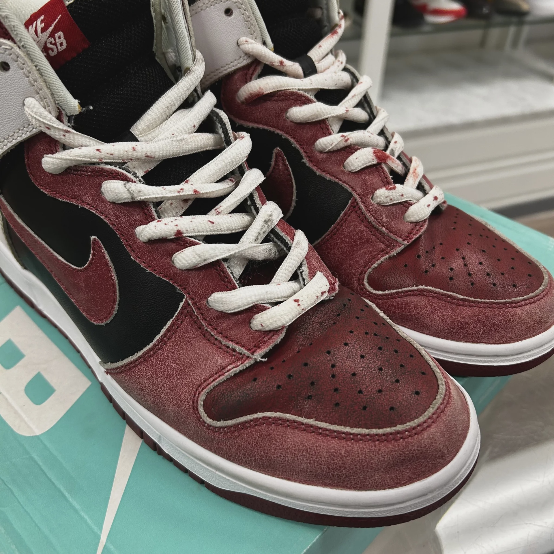 Nike SB Dunk High Jason Voorhees replacement box • Pre-Owned [8924] - photo 5