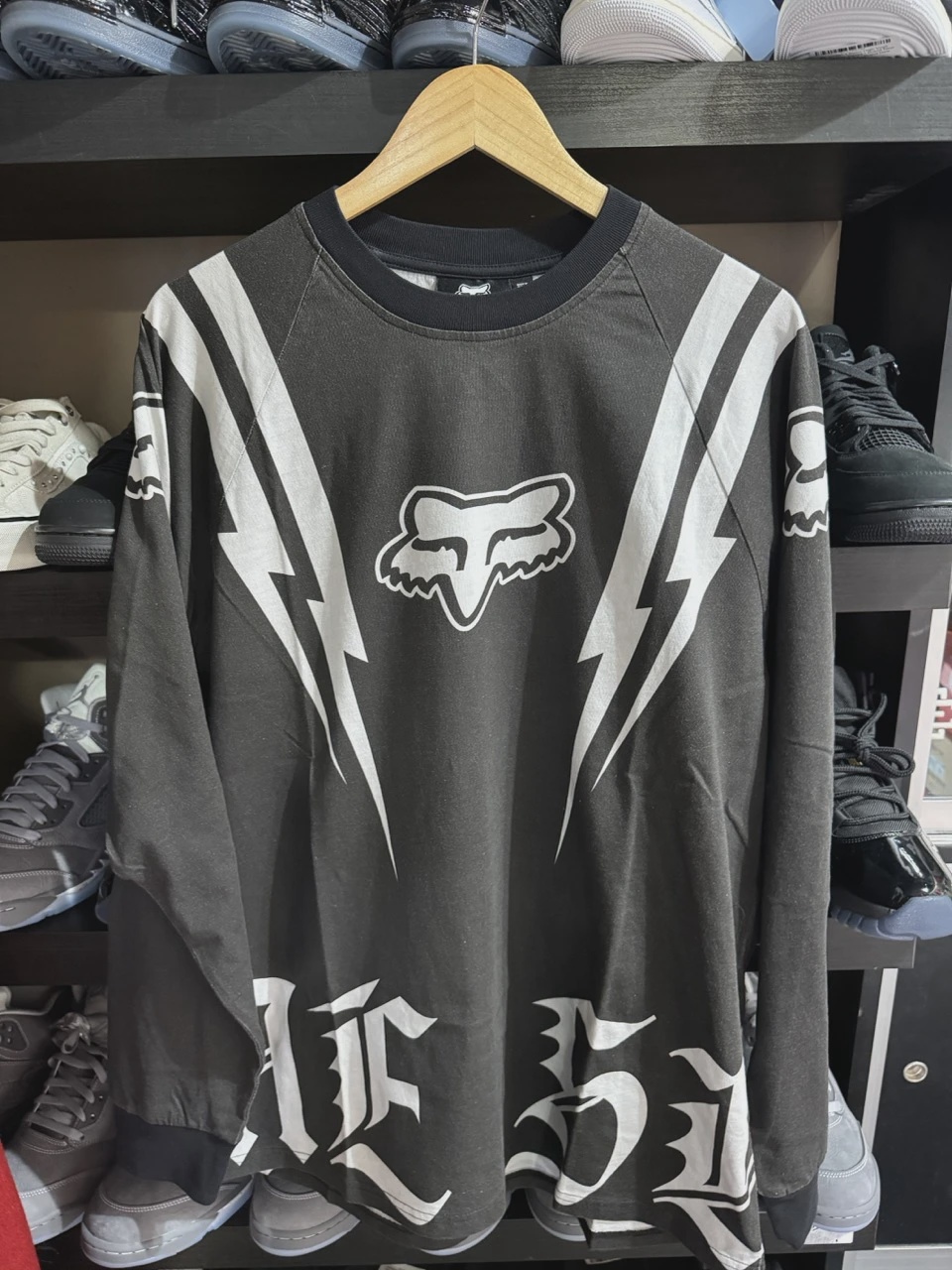 Supreme Fox Racing L/S Top Black • Brand New [4701]