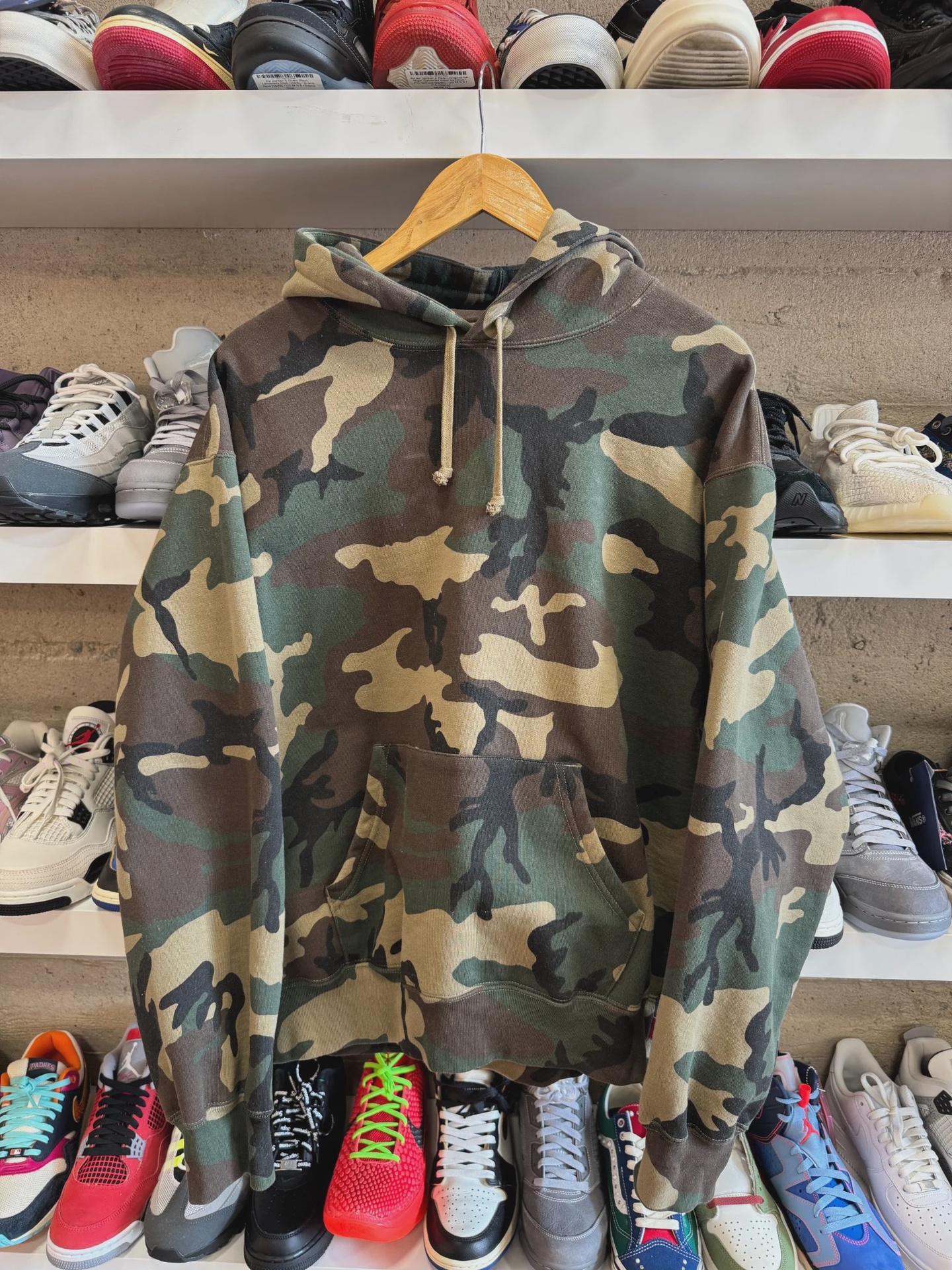 Supreme Supreme Camo Hoodie - Size M