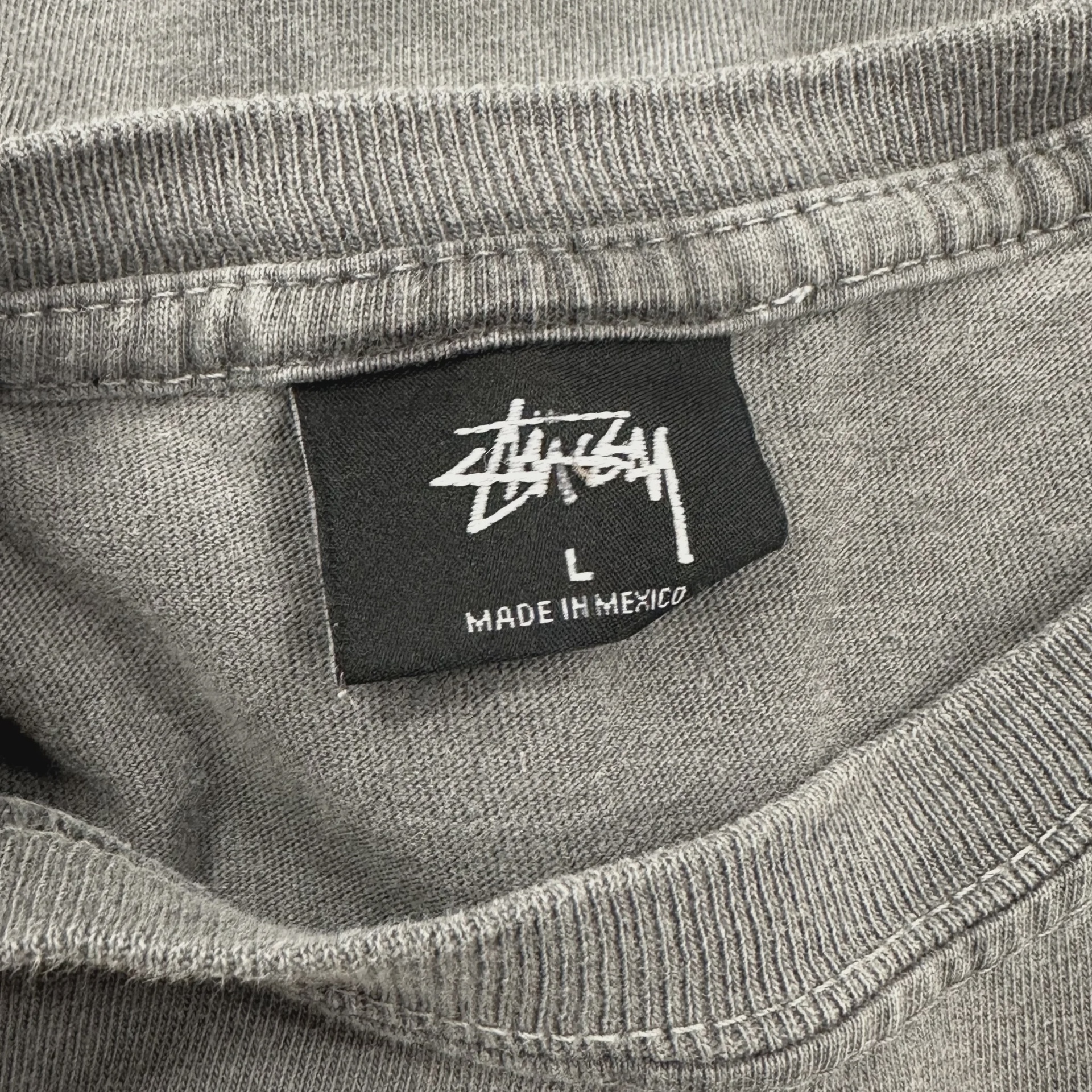Stussy Honolulu Grey Long Sleeve • Pre-Owned [2766] - photo 4