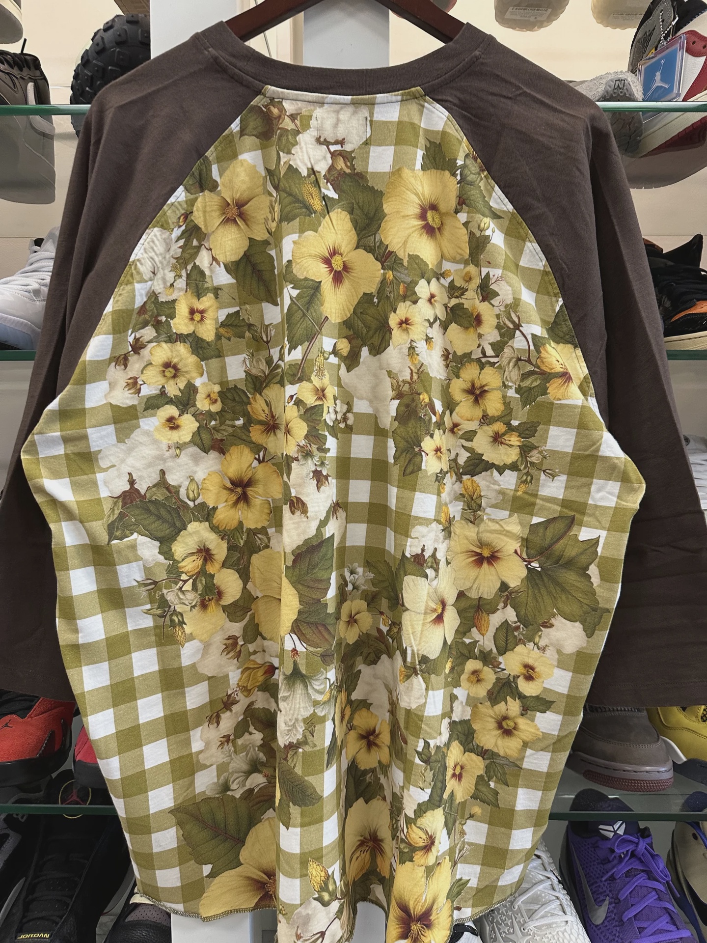 Denim Tears x Levi's Denim Tears Cotton Gingham Baseball Tee 'Multicolor' • Brand New [5493] 5