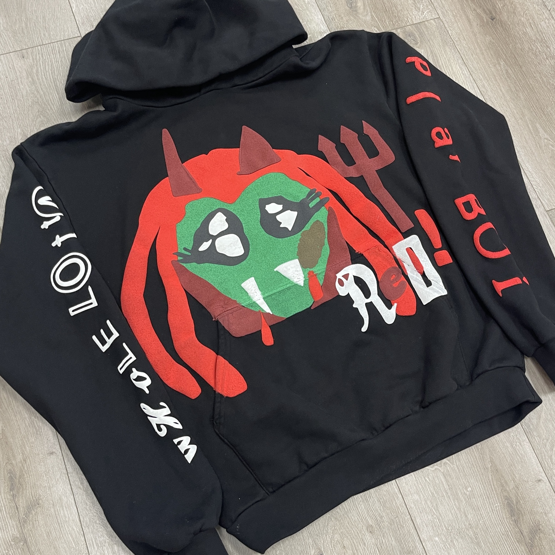 Playboi Carti x CPFM 4 WLR King Vamp Hoodie Black - Pre-Owned 2