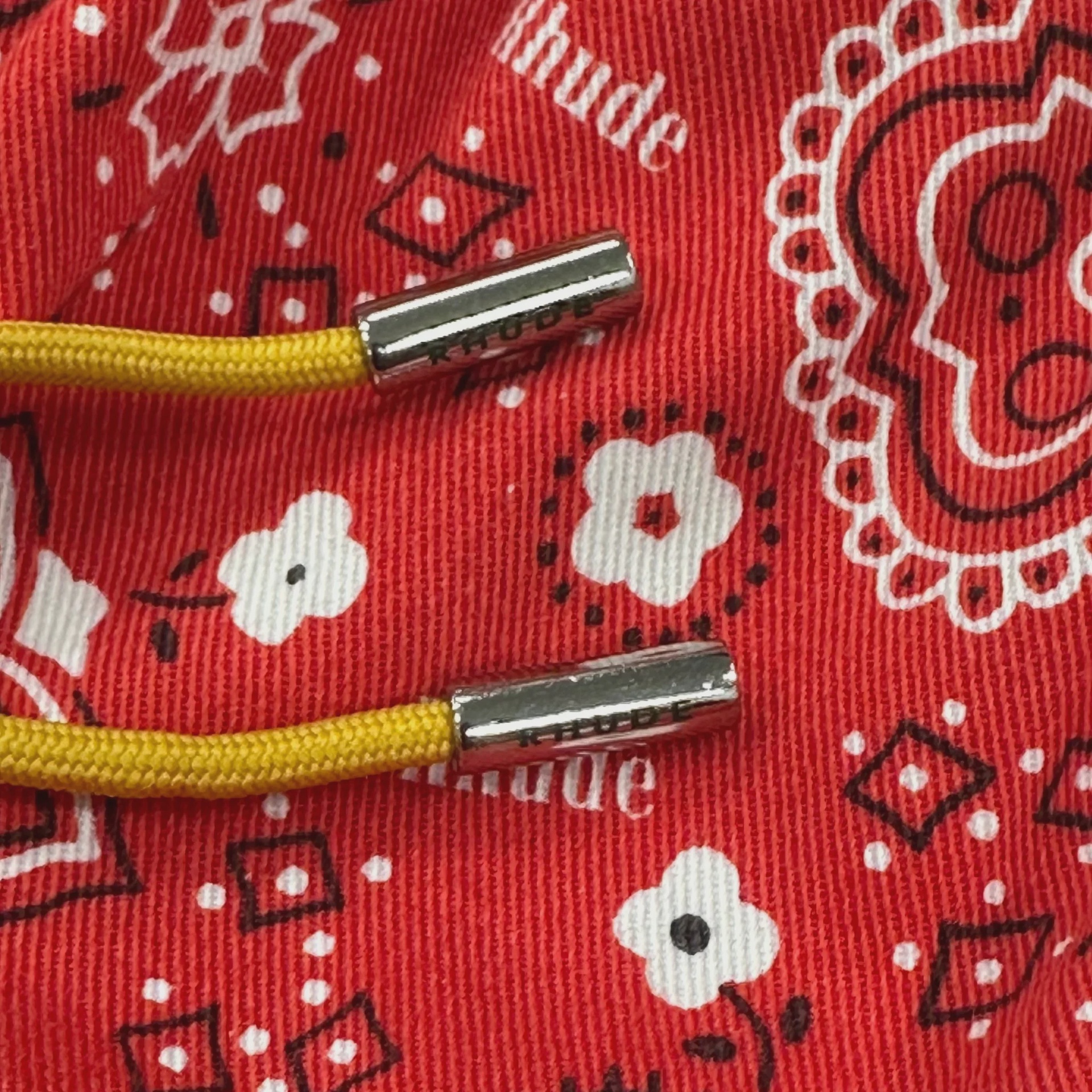 Rhude Red Bandana Shorts • Pre-Owned [6542] - photo 5