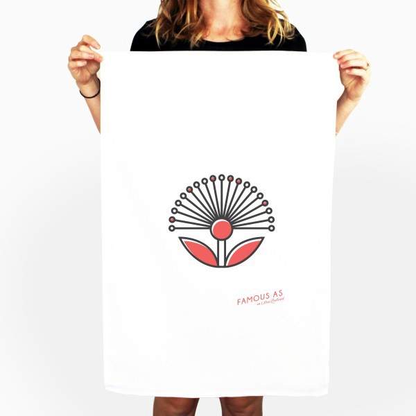 D&Y TEATOWEL -POHUTUKAWA