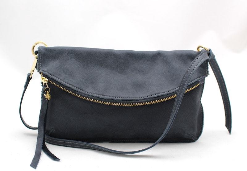 NYX & MIN AURORA CROSS BODY LEATHER HANDBAG