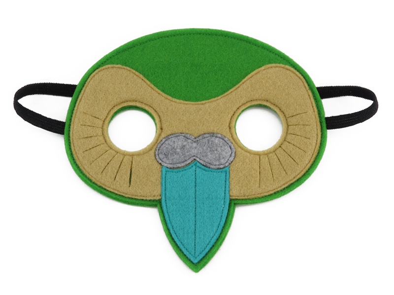 Kerry the Kakapo Mask