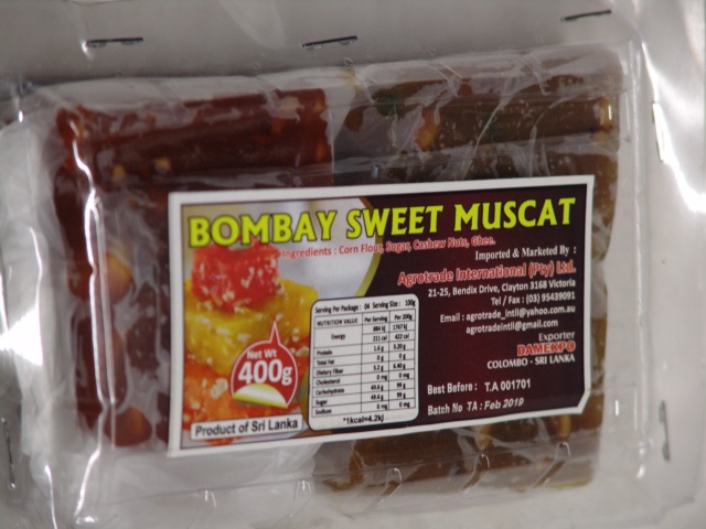 Bombay Sweet Muscat 400g