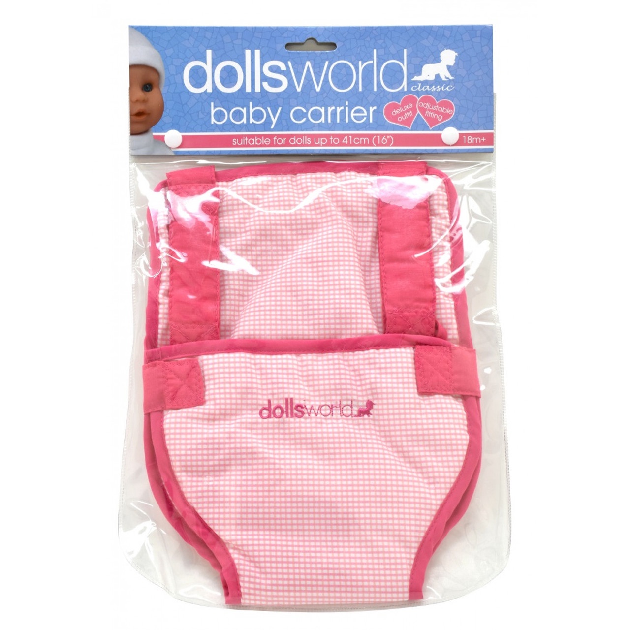 dolls world baby carrier