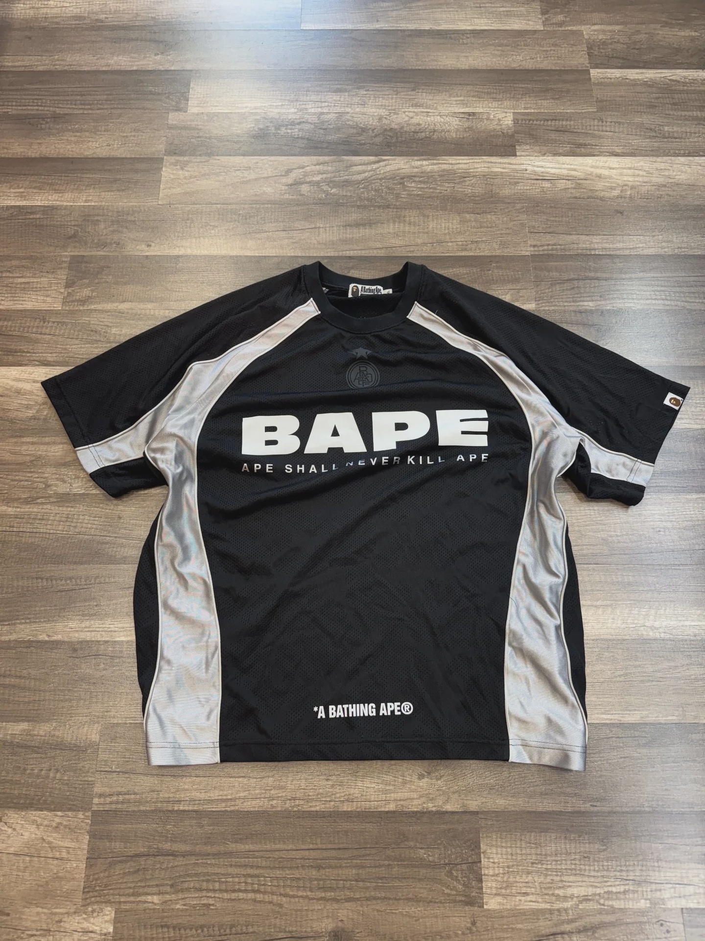 Bape Jersey XL Black • Pre-Owned [5817] - photo 1