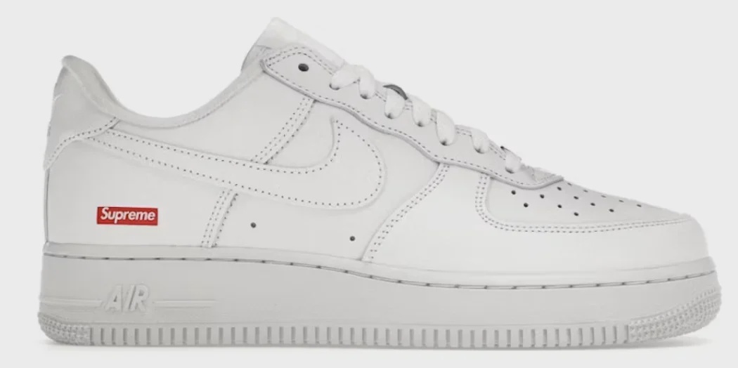 Nike Nike Air Force 1 Low Supreme White - Size US M 10.5