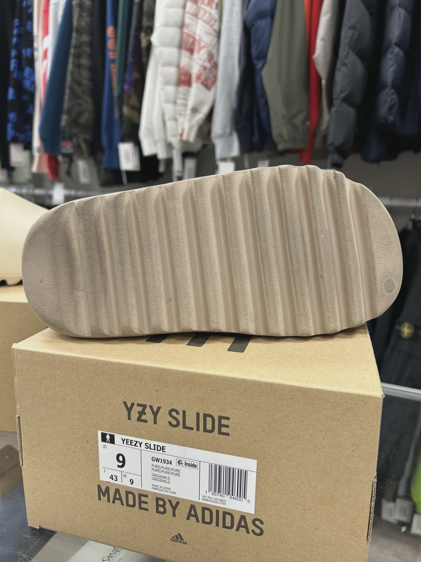 adidas Yeezy Slide Pure (Restock Pair) • Pre-Owned [6139] 2