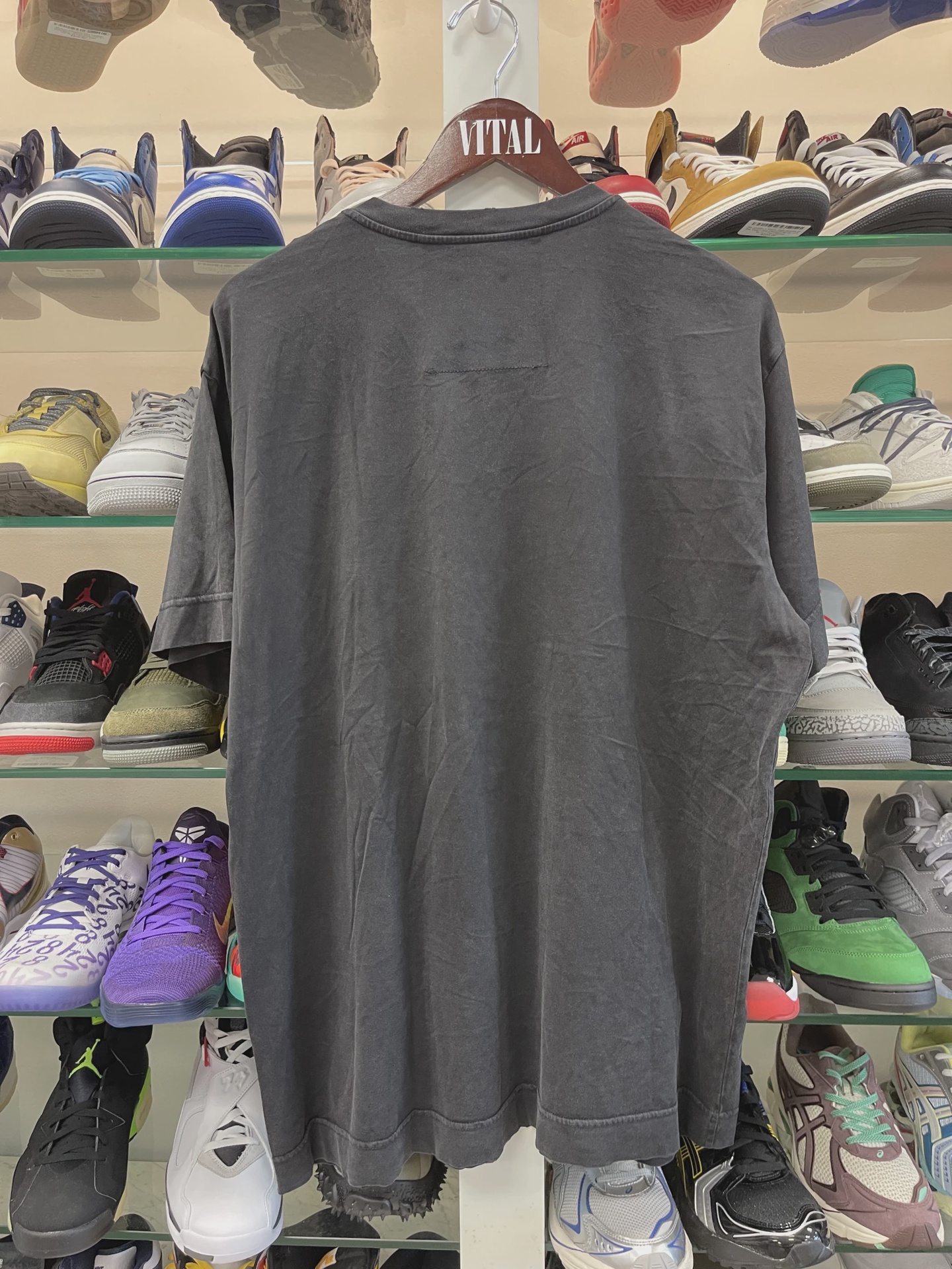 Givenchy Barbed Wire Vintage Black Oversized T-shirt • Pre-Owned [3613] 4