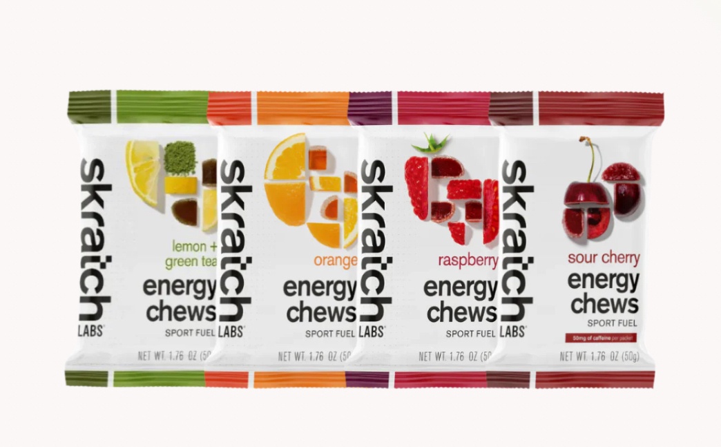 SKRATCH Energy Chews Sport Fuel 50g (with caffeine)
