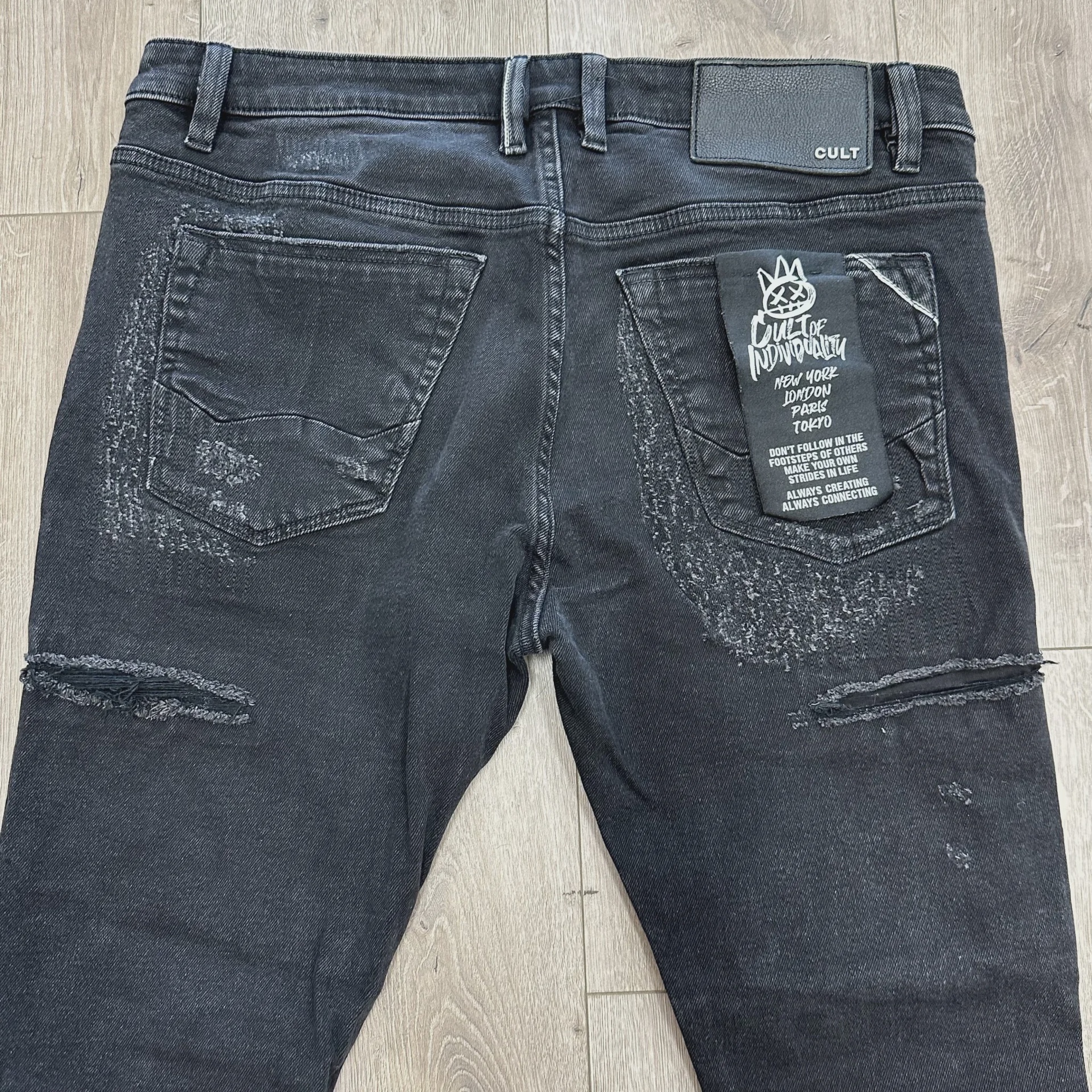 Cult of Individual Jeans Black Skinny • Pre-Owned [7914] - photo 6