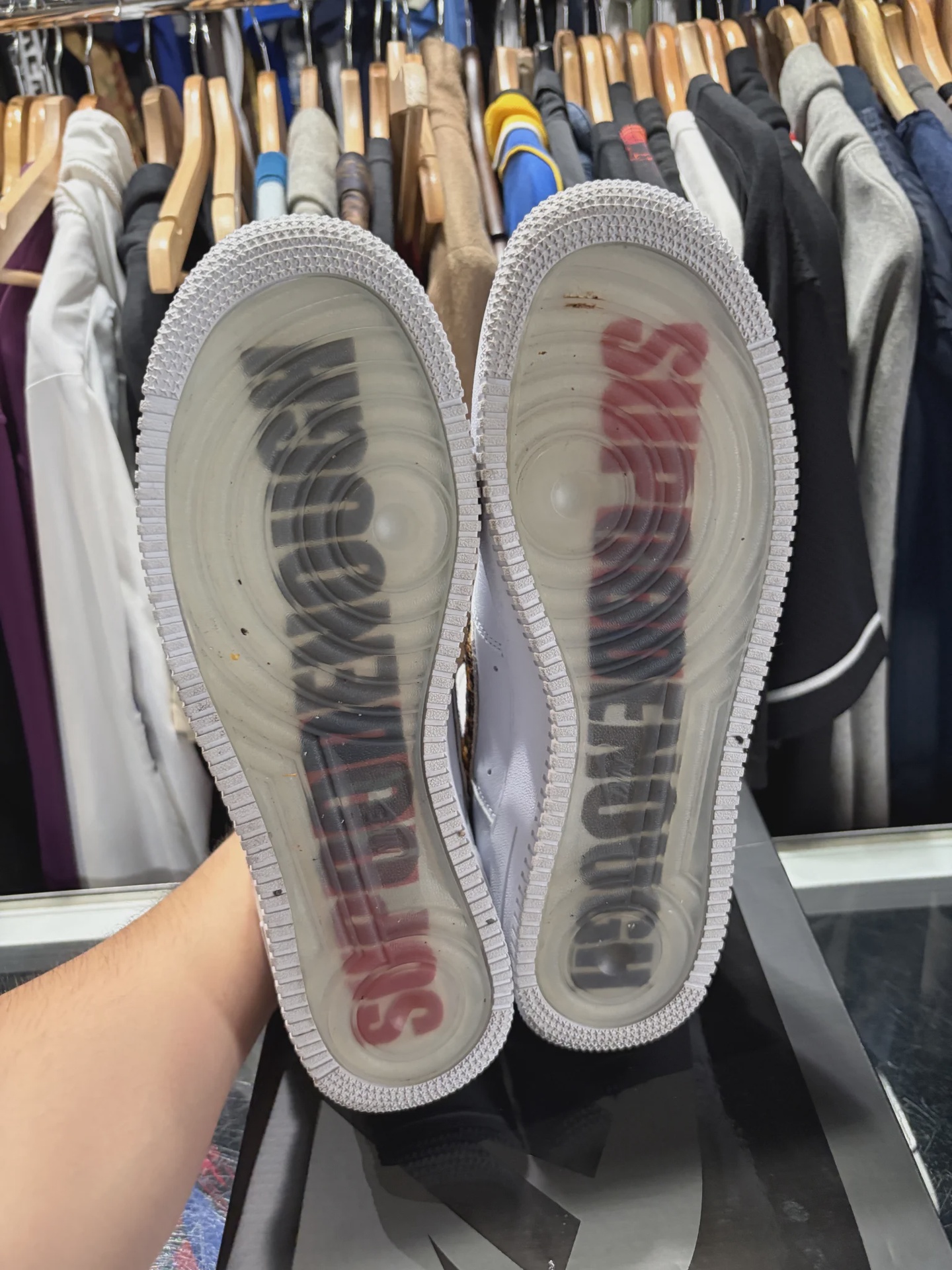 Nike Air Force 1 Low Supreme GOODENOUGH • Pre-Owned [0587] - photo 3