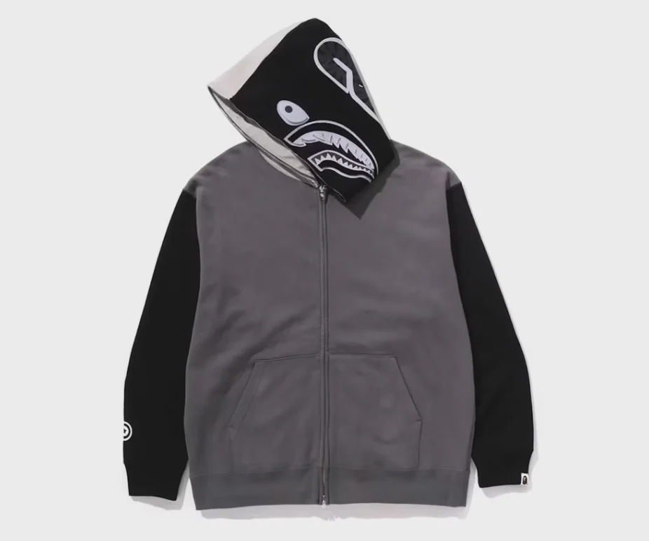BAPE Shark Full Zip I Hoodie Black • Brand New [3102] - photo 2
