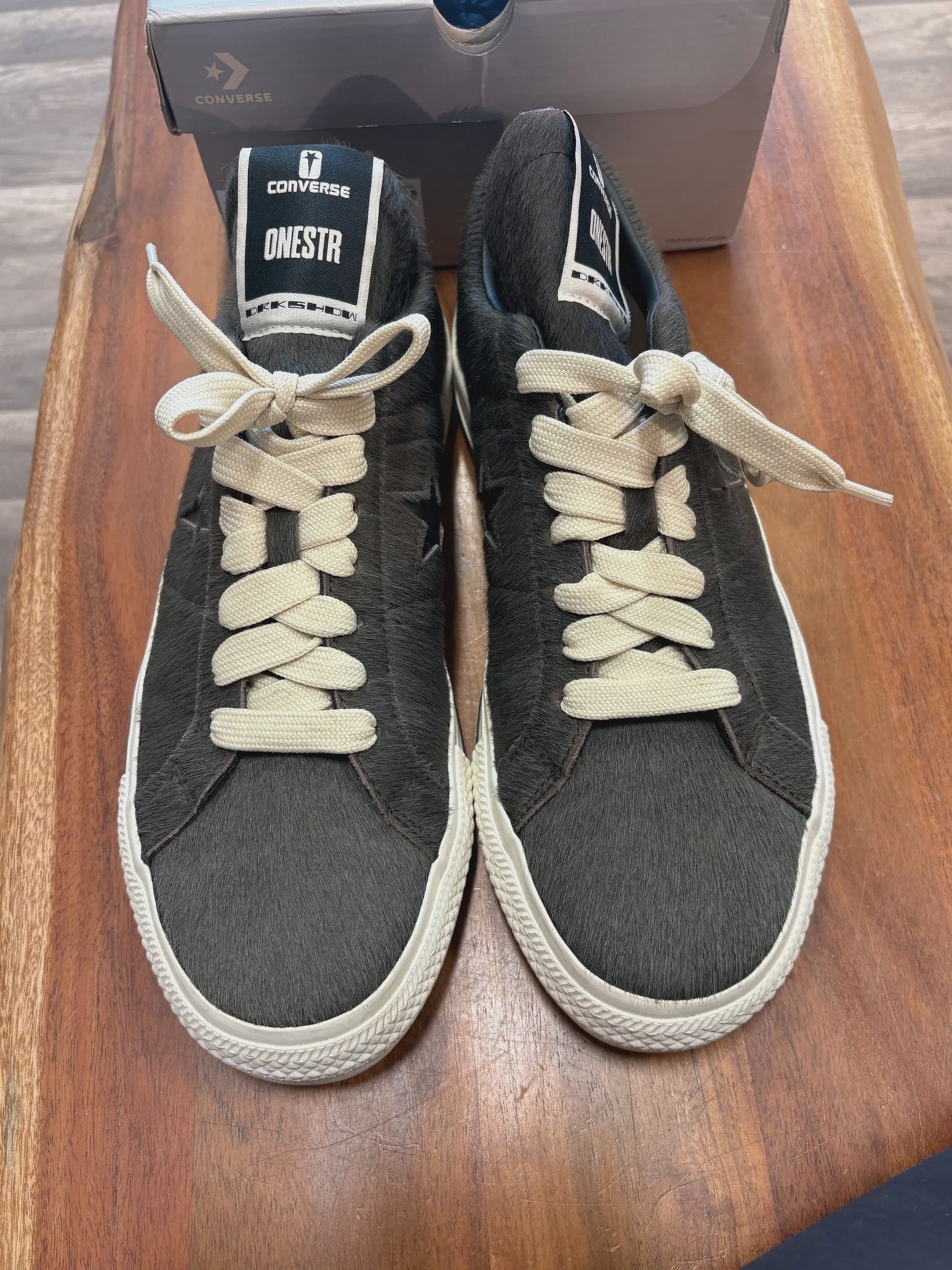 Converse One Star Pro Ox Rick Owens DRKSHDW Dark Dust • Pre-Owned [1257] - photo 2