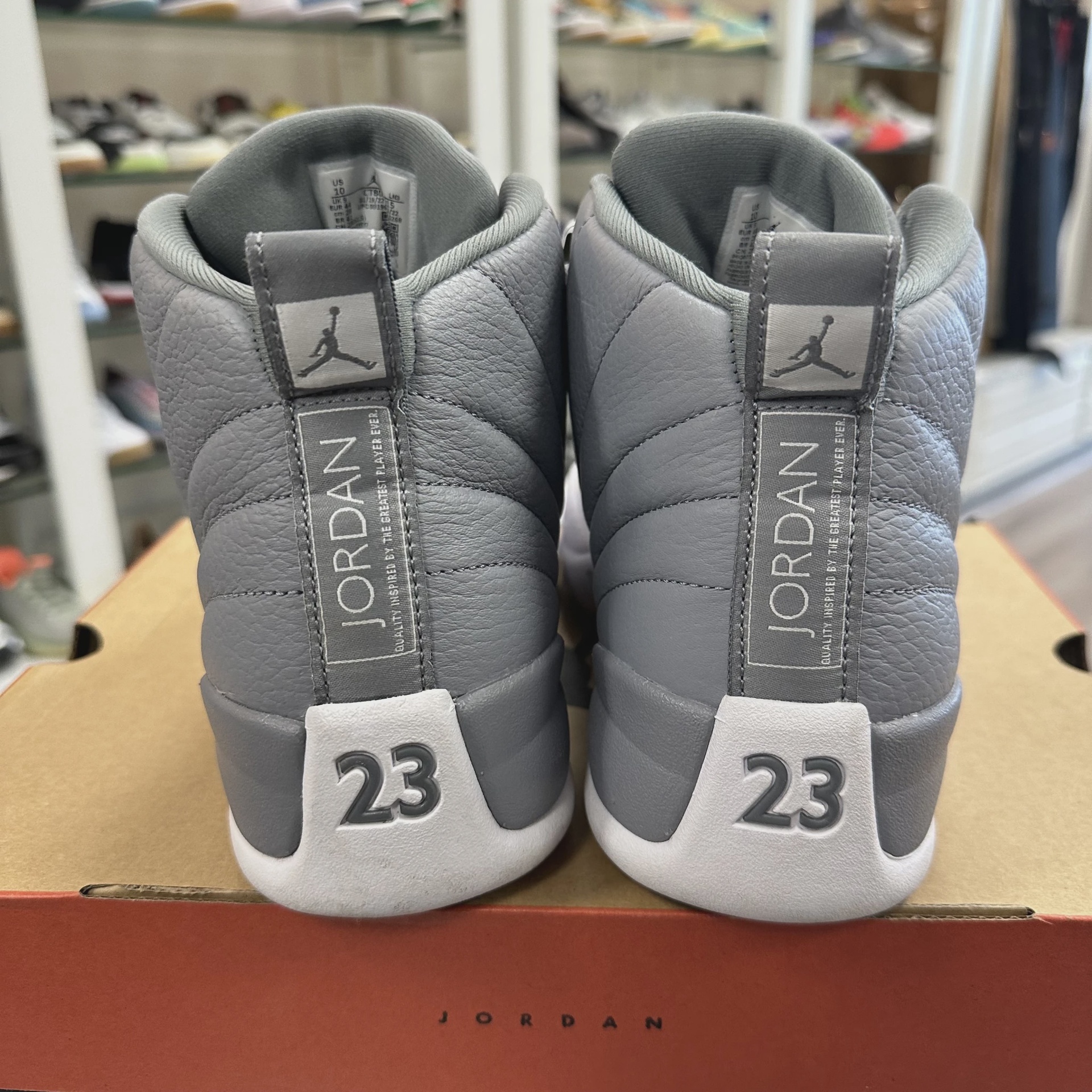 Air Jordan 12 Retro Stealth • Pre-Owned [1853] 5