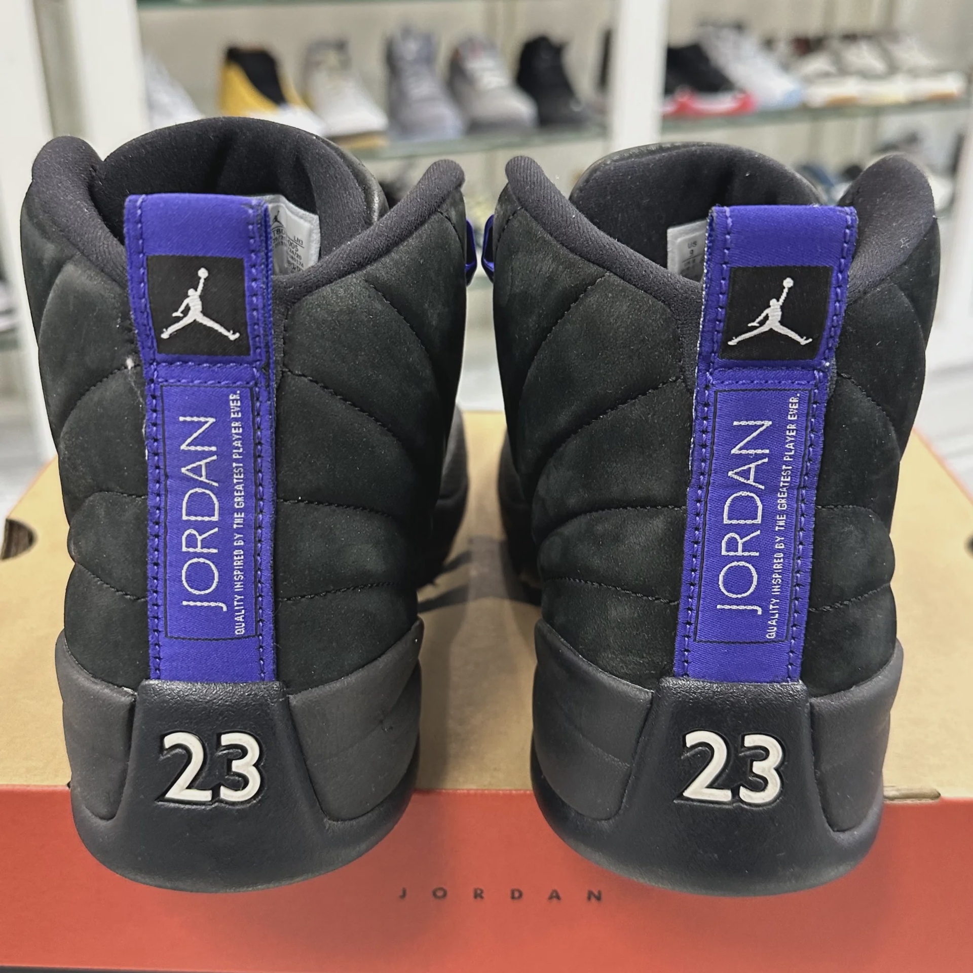 Air Jordan 12 Retro Black Dark Concord • Pre-Owned [8351] - photo 5