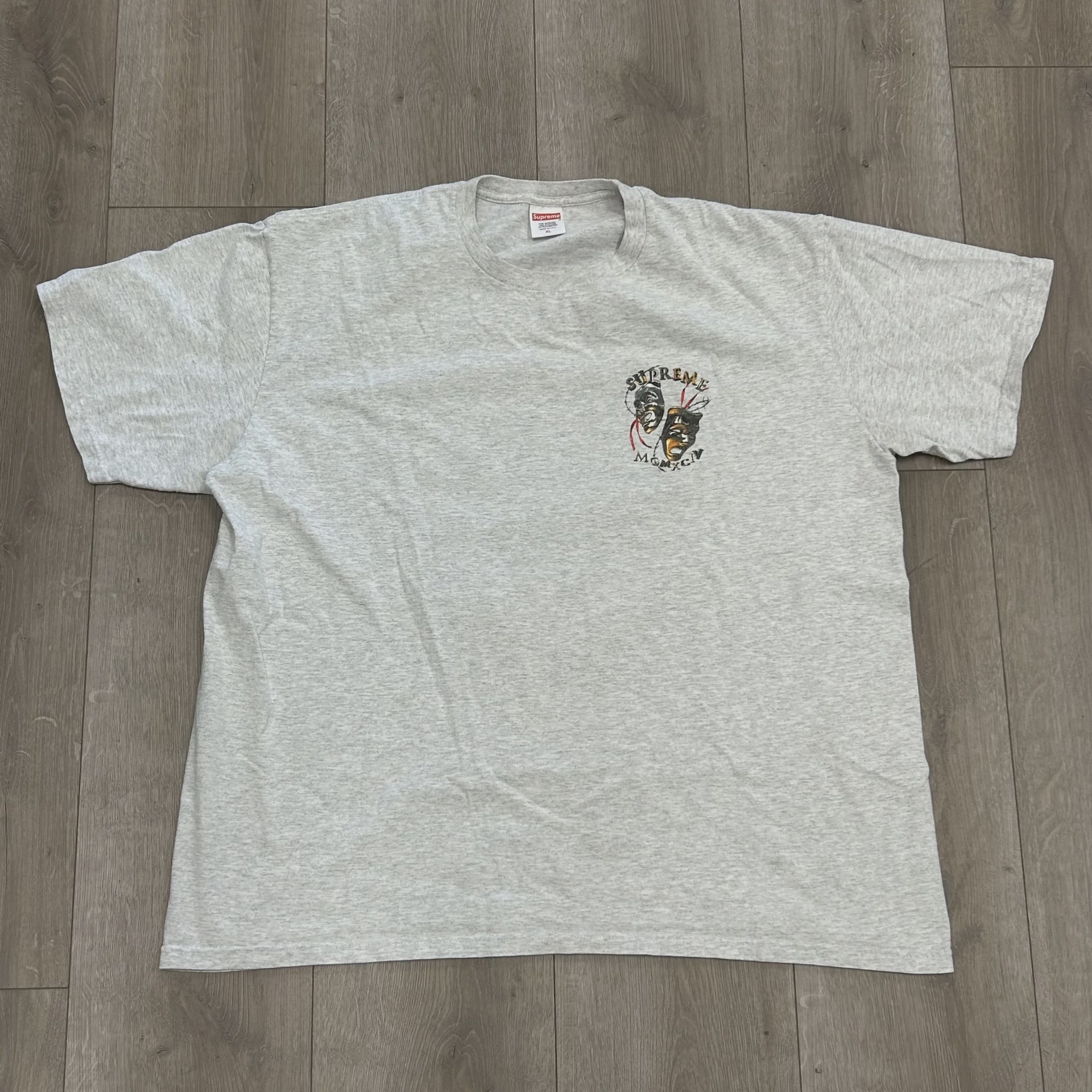 Supreme Laugh Now Tee 'Ash Grey' • Pre-Owned [3084] - photo 1