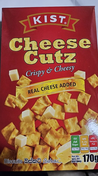 Kist Cheese Cutz  170g