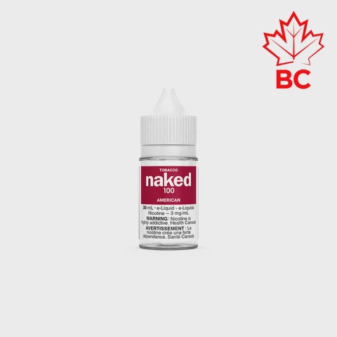 AMERICAN BY NAKED100 TOBACCO 30 ML