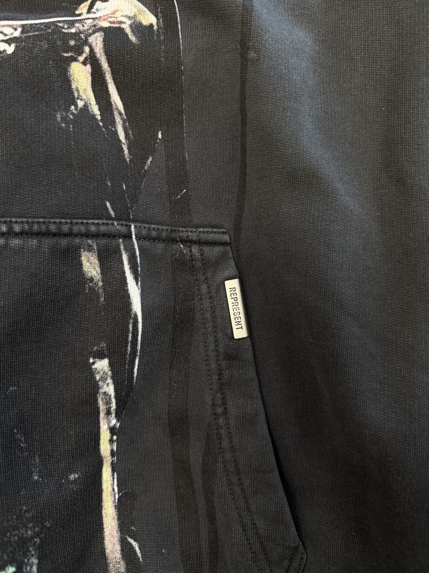 Represent x Liam Gallagher "Tambourine" Full-Zip/Popper Hoodie • Pre-Owned [0506] - photo 3