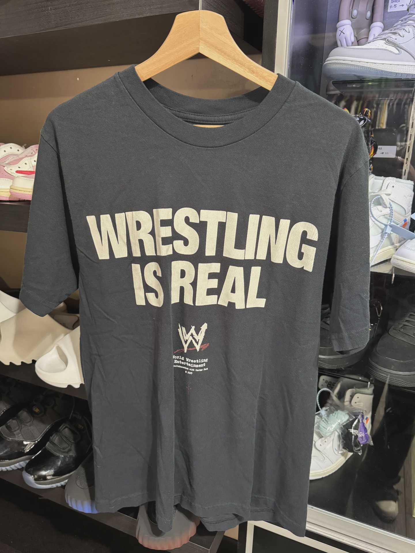 Travis Scott Travis Scott Wrestling Is Real Tee Black M - Size M