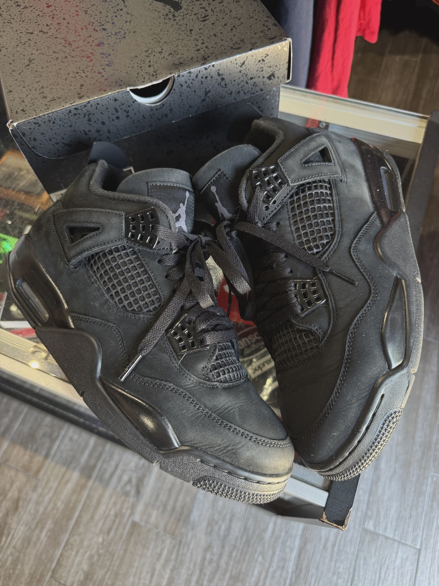 Jordan Air Jordan 4 Retro Black Cat (2025) - Size US M 10