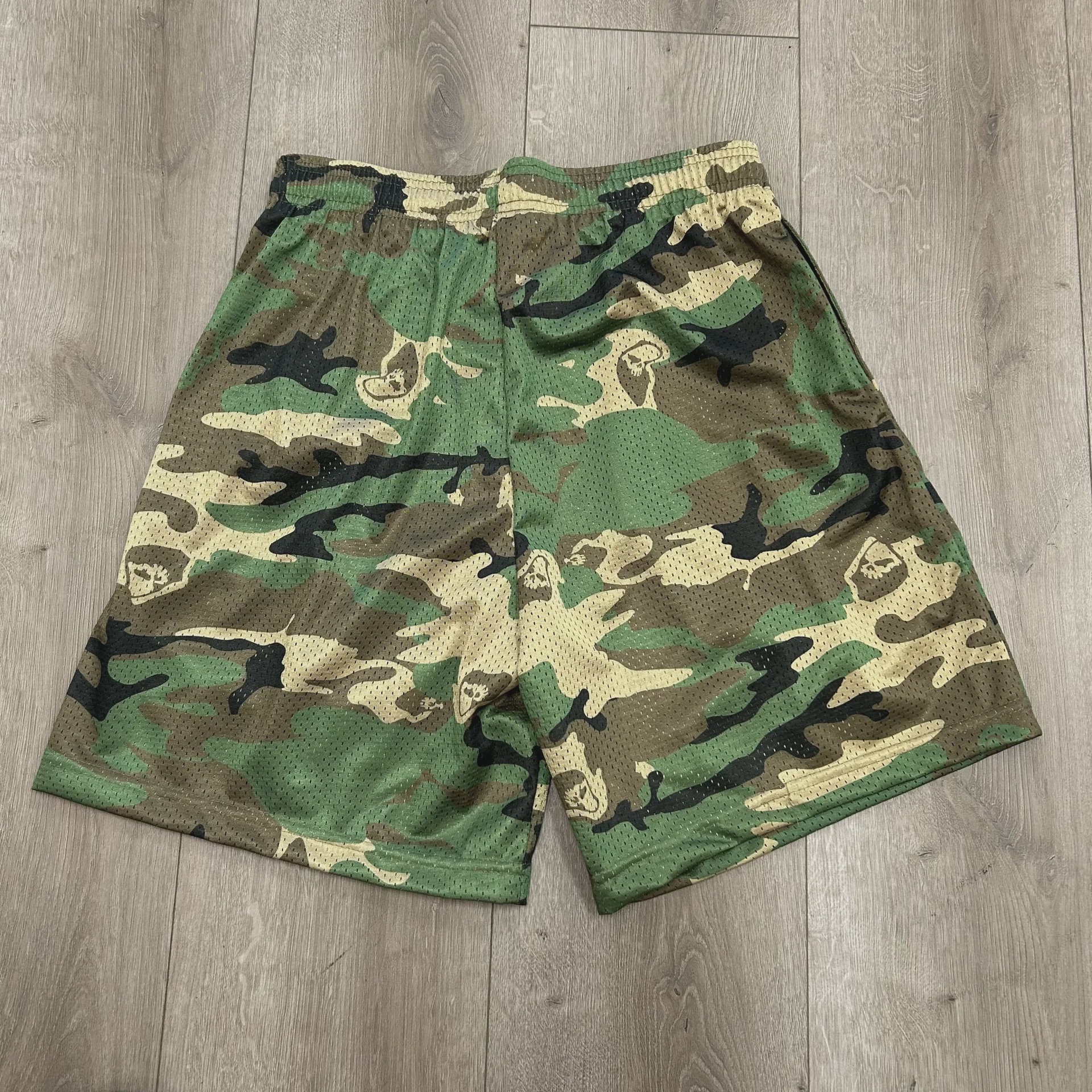 Warren Lotas "Reaper Camo" mesh basketball shorts • Pre-Owned [5707] - photo 3