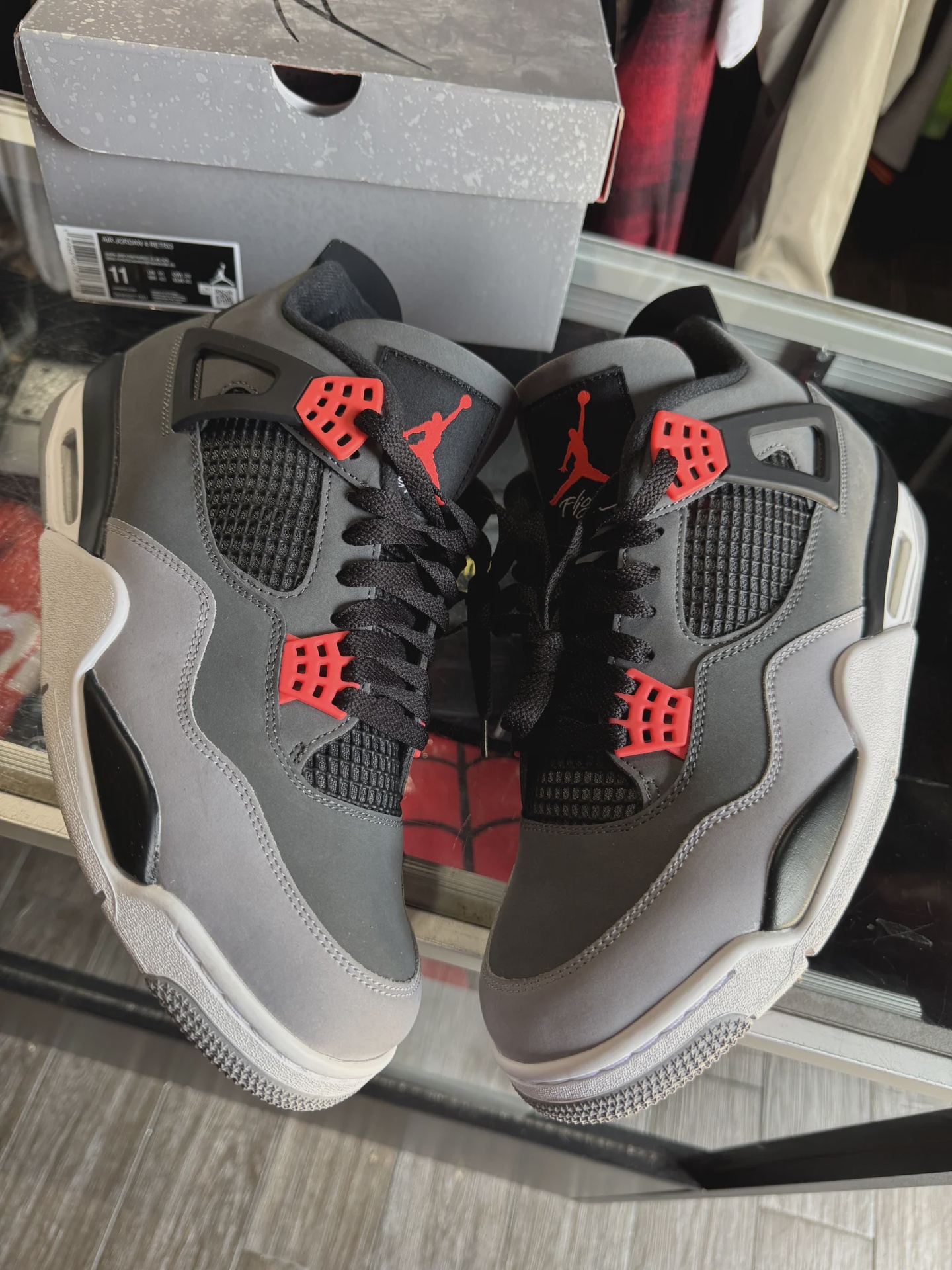 Jordan Air Jordan 4 Retro Infrared - Size US M 11