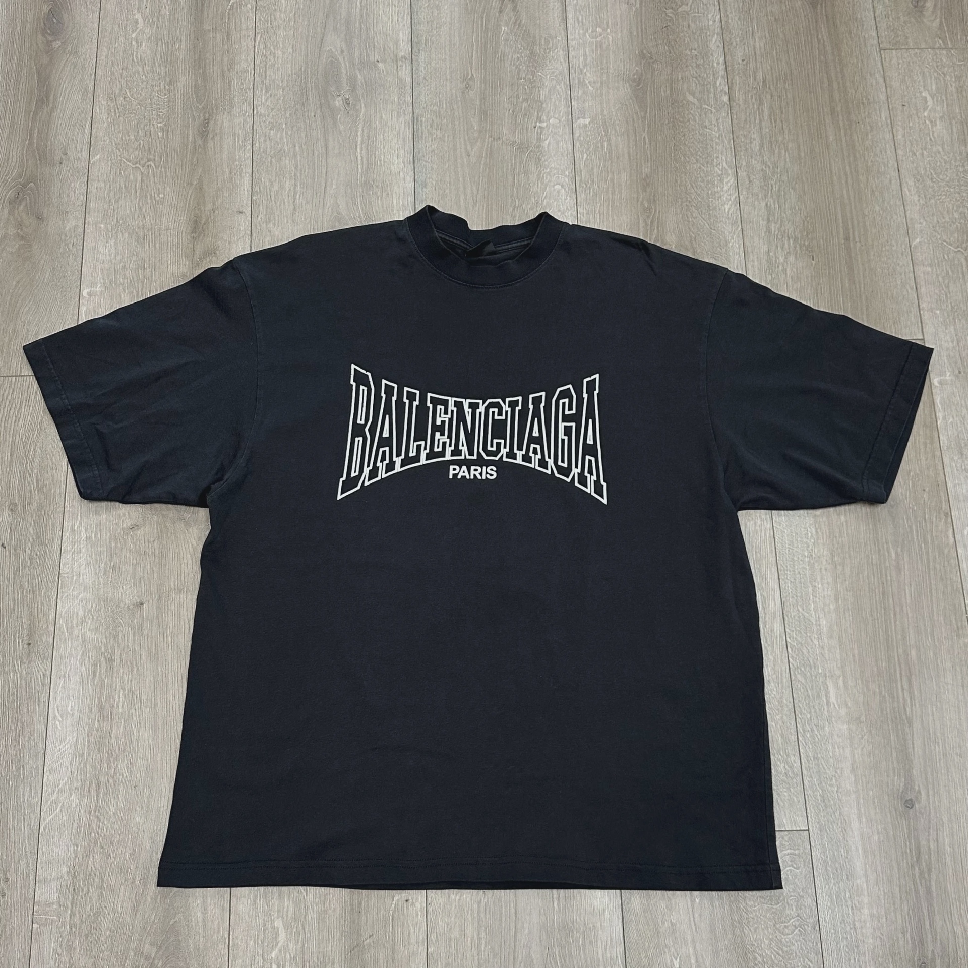 Balenciaga Boxing Oversized Tee • Pre-Owned [6522]