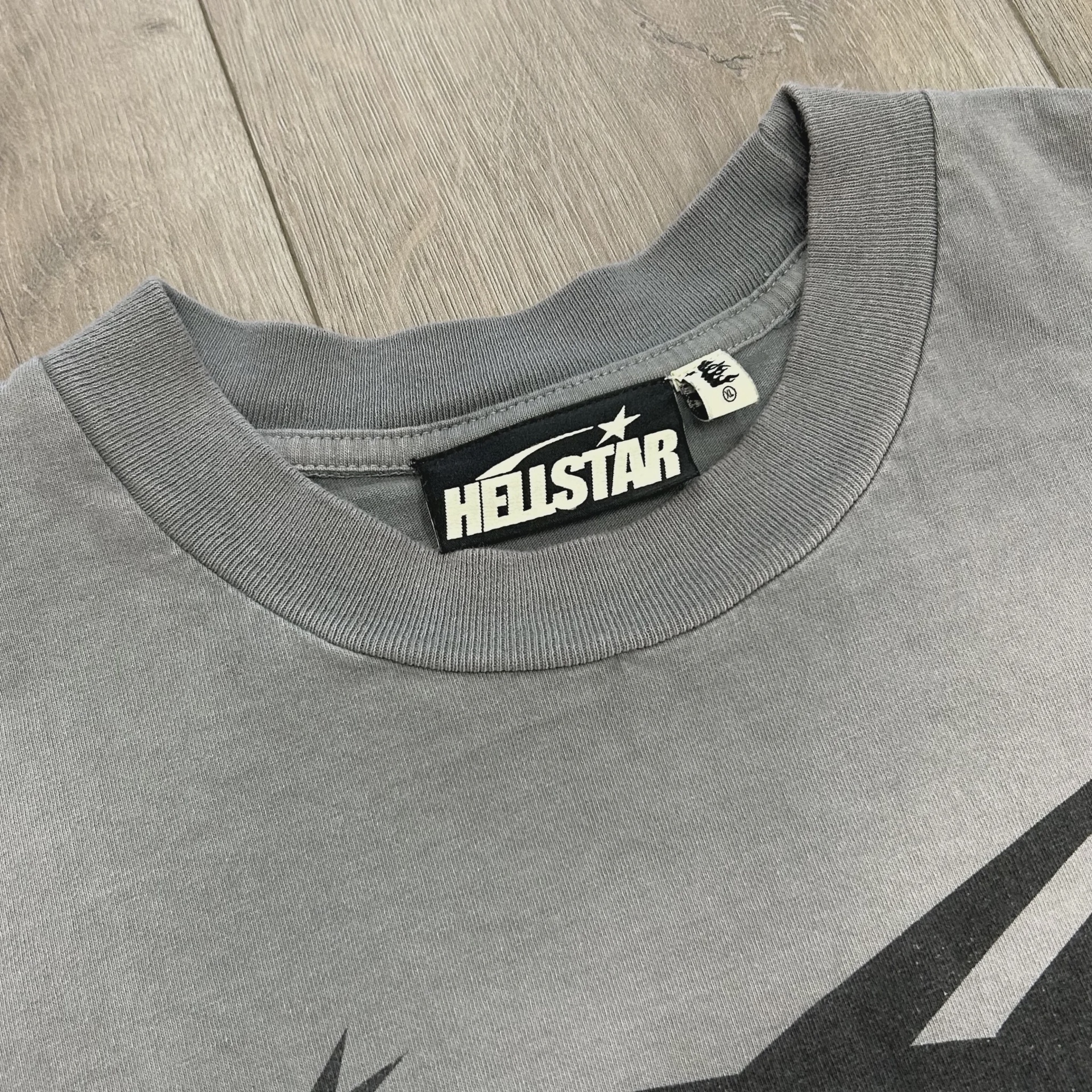 Hellstar gray tee • Pre-Owned [9987] - photo 4
