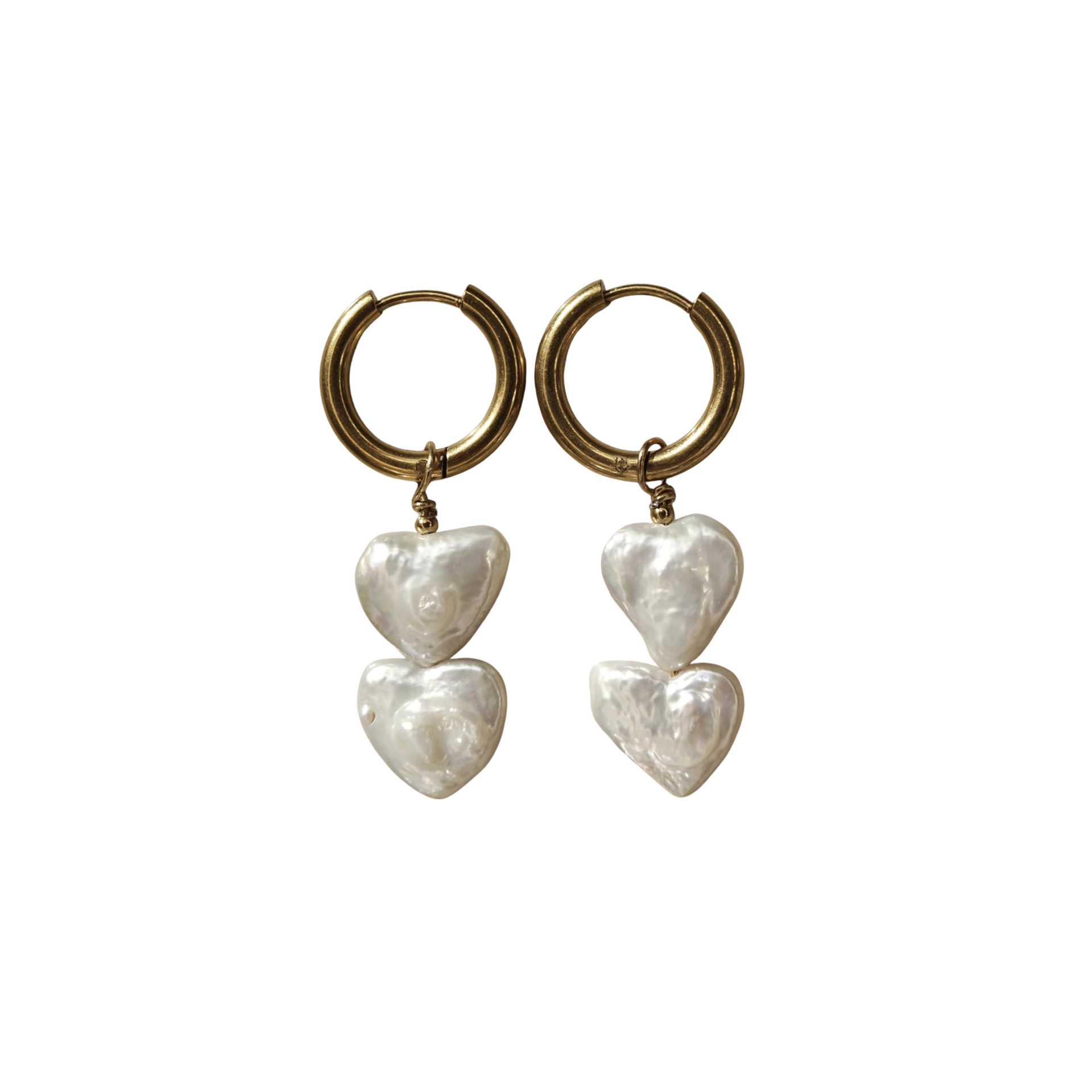 Double Trouble Heart Earrings — foto 1