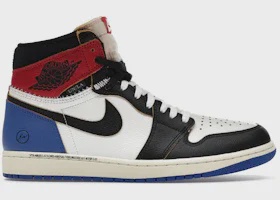 Jordan Air Jordan 1 Retro High Original SP Fragment  x Union LA Varsity Red Sport Royal Blue - Size US M 11.5