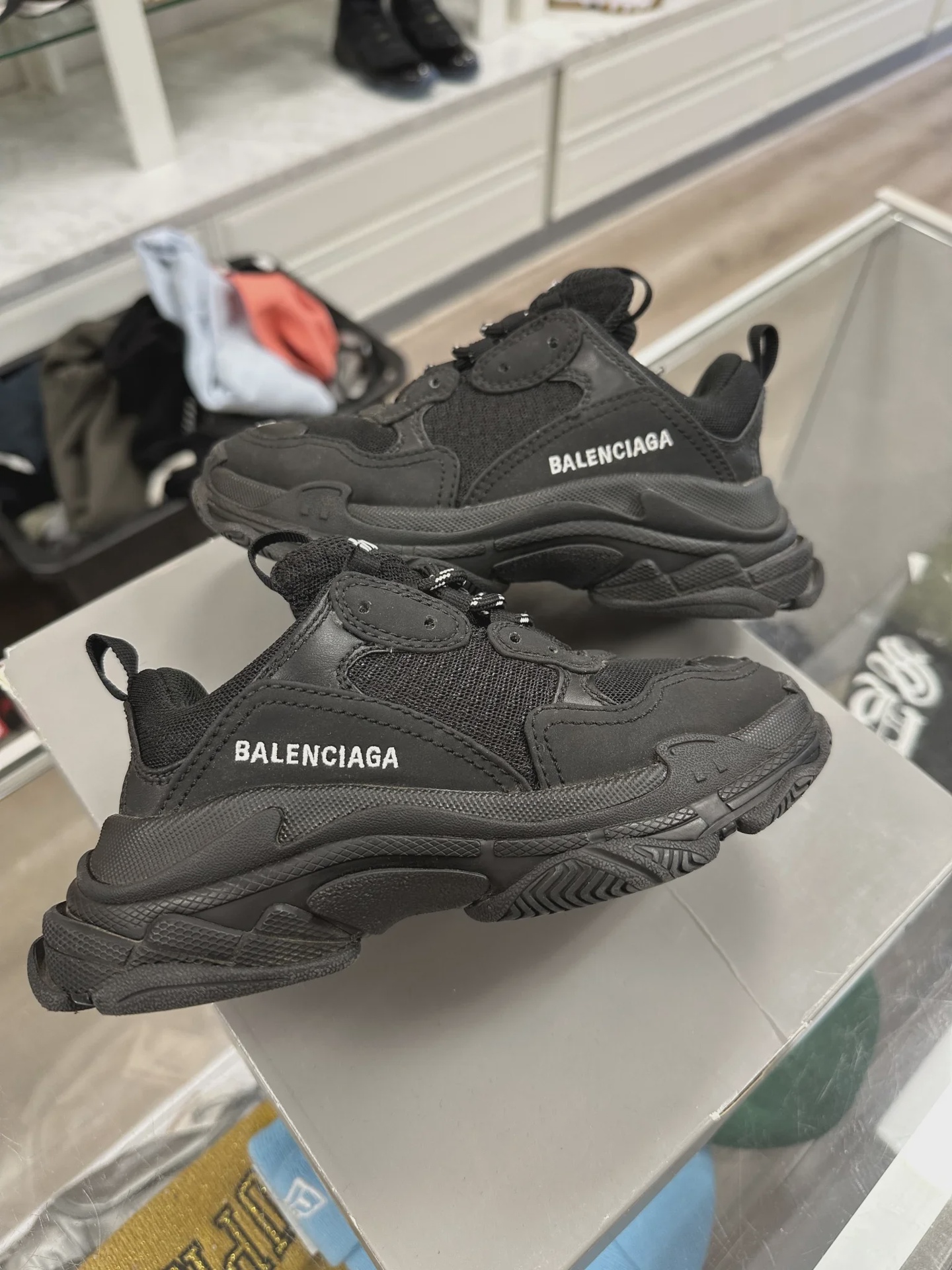 Balenciaga Balenciaga Triple S Black Kids - Size US TD 13C