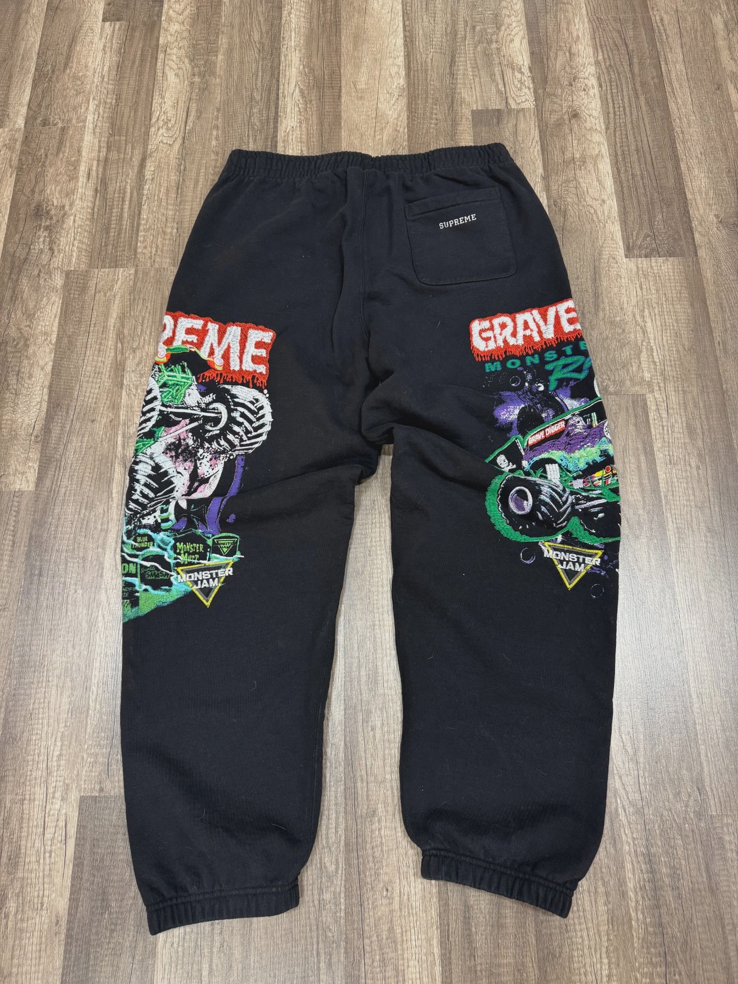 Supreme Grave Digger Sweatpants Black • Brand New [2983] - photo 3