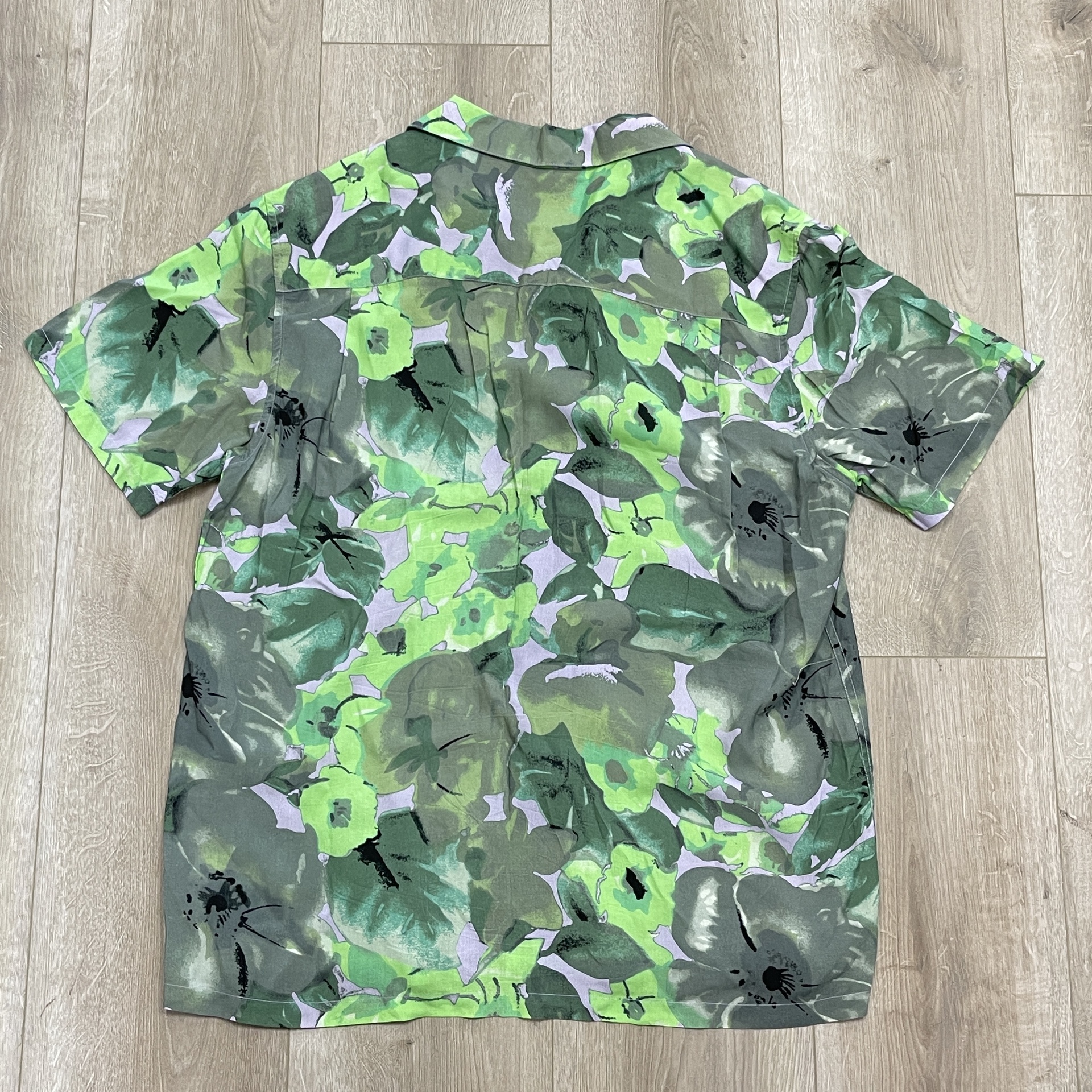 Stussy Watercolor Button Up Shirt 5