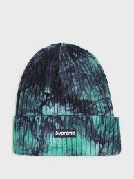 Supreme Overdyed Beanie Splatter Green • Brand New [1625]