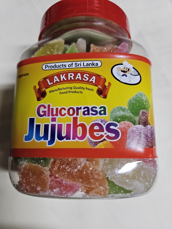Lakrasa Jujubes 250g