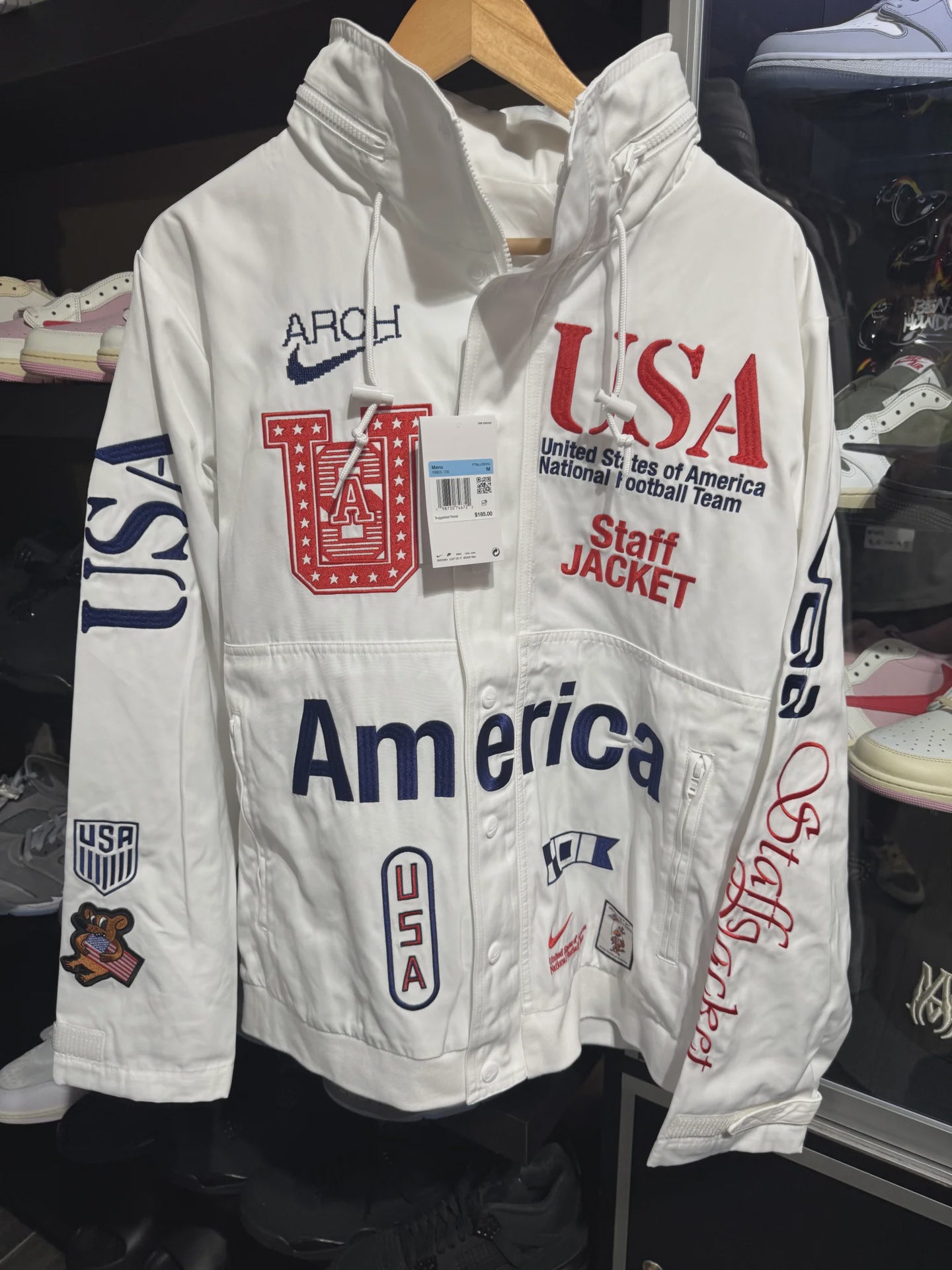 Nike  x USMNT  x V.A.A. Woven Staff Jacket • Brand New [3819]
