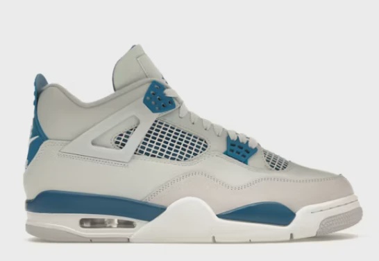 Jordan 4 Retro Military Blue (2024) • Brand New [8743]